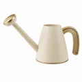 Arrosoir beige avec pommeau doré amovible