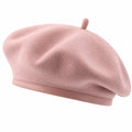 Béret Classique en Rose Poudré