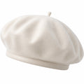 Béret Classique Beige Unisexe