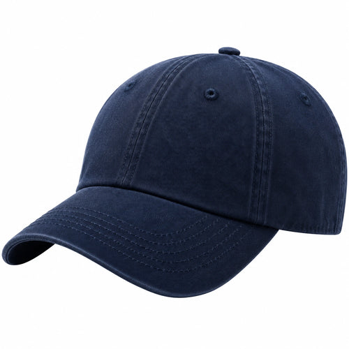 Casquette de Baseball Unisexe Ajustable Bleu Marine