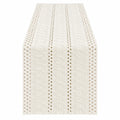 Chemin de Table Dentelle Crochet Blanc 180x33 cm